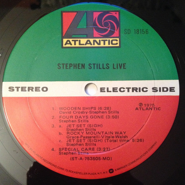 Stephen Stills - Stephen Stills Live (Vinyl, LP, Album, Stereo) Good Plus (G+) / Very Good (VG)