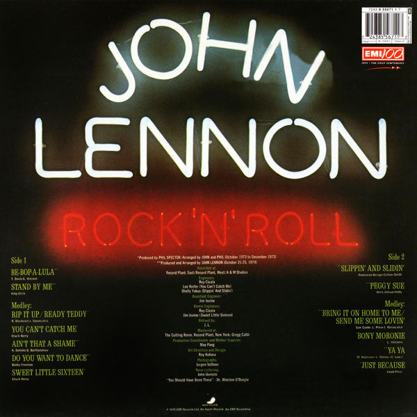 John Lennon - Rock 'N' Roll (Vinyl, LP, Album, Reissue, Remastered) Near Mint (NM or M-) / Near Mint (NM or M-)