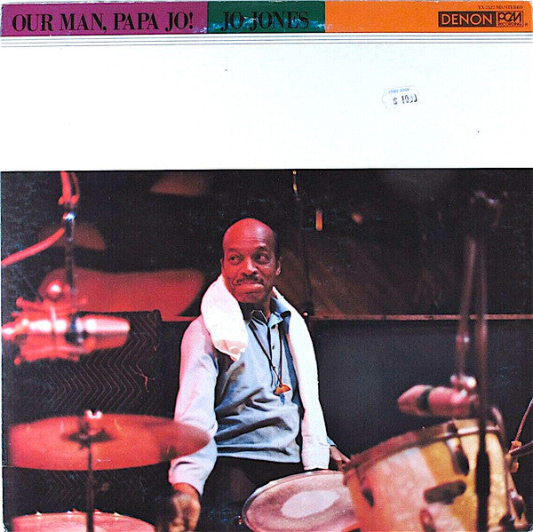 Jo Jones - Our Man, Papa Jo! (Vinyl, LP, Album) Very Good Plus (VG+) / Very Good (VG)
