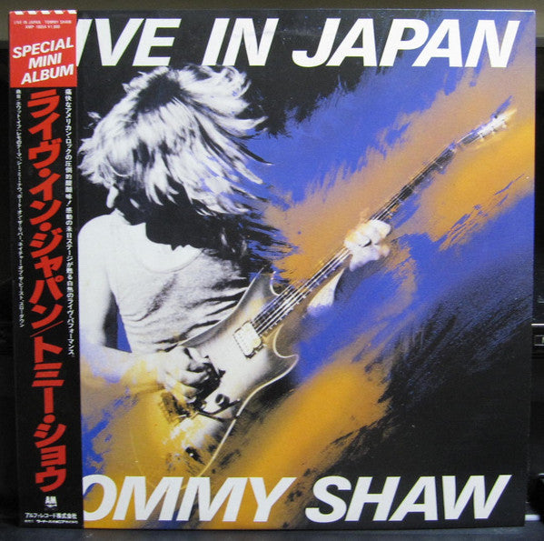 Tommy Shaw - Live In Japan (Vinyl, LP, Mini-Album, Promo) Very Good Plus (VG+) / Very Good Plus (VG+)