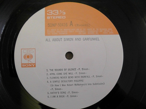 Simon & Garfunkel - All About Simon & Garfunkel (Vinyl, LP, Compila...