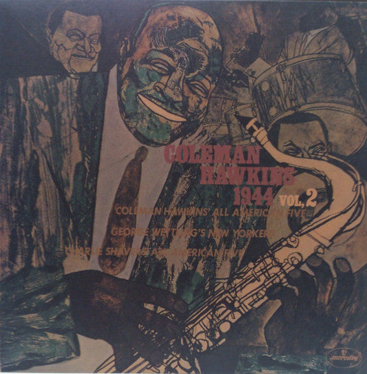 Coleman Hawkins - 1944 Vol. 2 (Vinyl, LP, Compilation, Mono) Near Mint (NM or M-) / Very Good Plus (VG+)