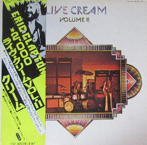 Cream (2) - Live Cream Volume II (Vinyl, LP, Album, Reissue)