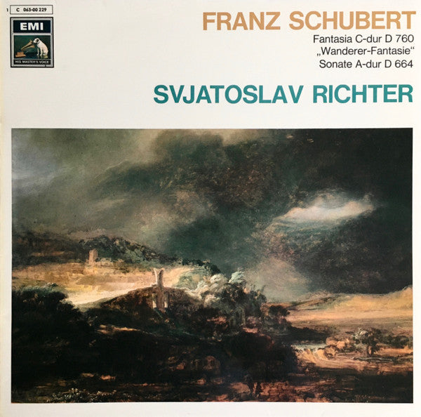 Franz Schubert - Fantasia C-Dur D 760 ``Wanderer-Fantasie'' / Sonate A-Dur D 664 (Vinyl, LP) Very Good Plus (VG+) / Very Good Plus (VG+)