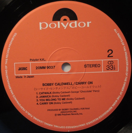 Bobby Caldwell - Carry On (Vinyl, LP, Album)