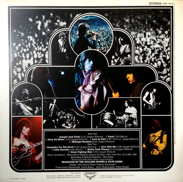 The Rolling Stones - Get Yer Ya-Ya's Out! - The Rolling Stones In Concert (Vinyl, LP, Album, Reissue) Very Good Plus (VG+) / Very Good Plus (VG+)