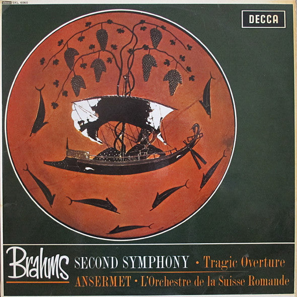 Johannes Brahms - Second Symphony ∙Tragic Overture (Vinyl, LP, Stereo) Very Good Plus (VG+) / Very Good Plus (VG+)