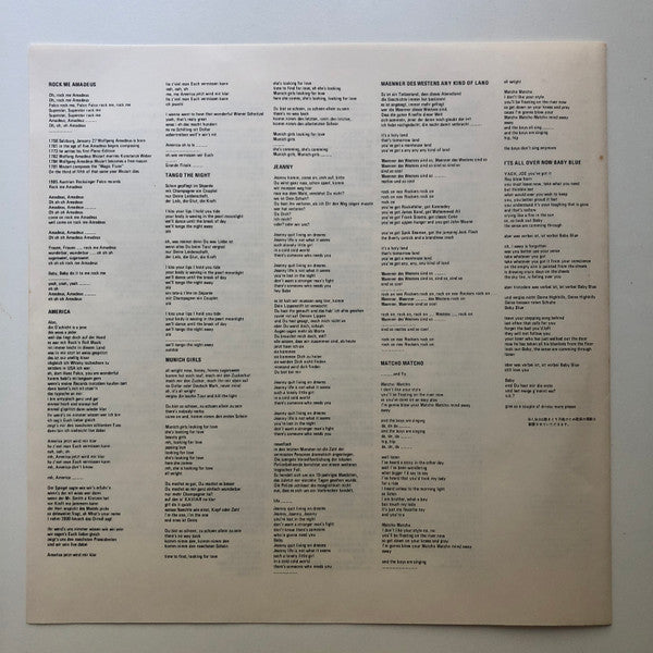 Falco - Falco 3 (Vinyl, LP, Album) Very Good Plus (VG+) / Very Good Plus (VG+)