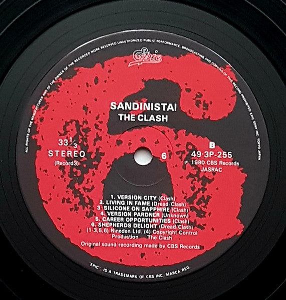 The Clash - Sandinista! (3xVinyl, LP, Album) Very Good Plus (VG+) / Very Good Plus (VG+)