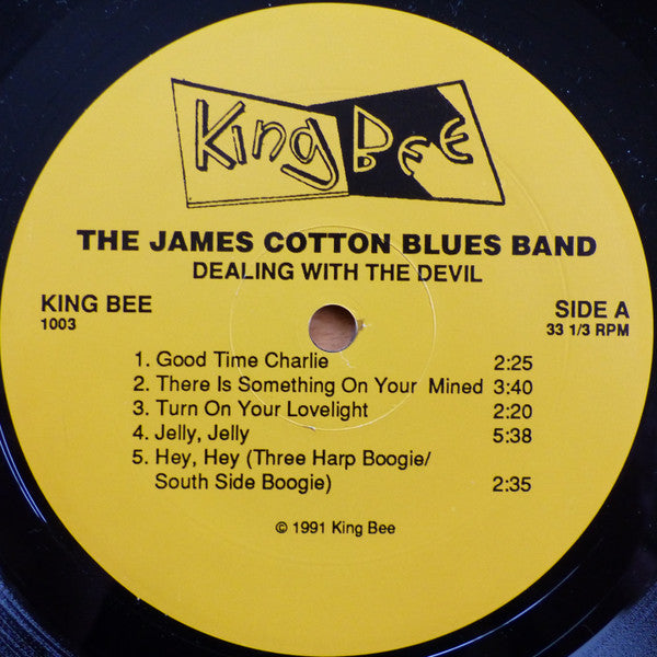 The James Cotton Blues Band - Dealing With The Devil (2xVinyl, LP, Compilation) Very Good Plus (VG+) / Very Good Plus (VG+)