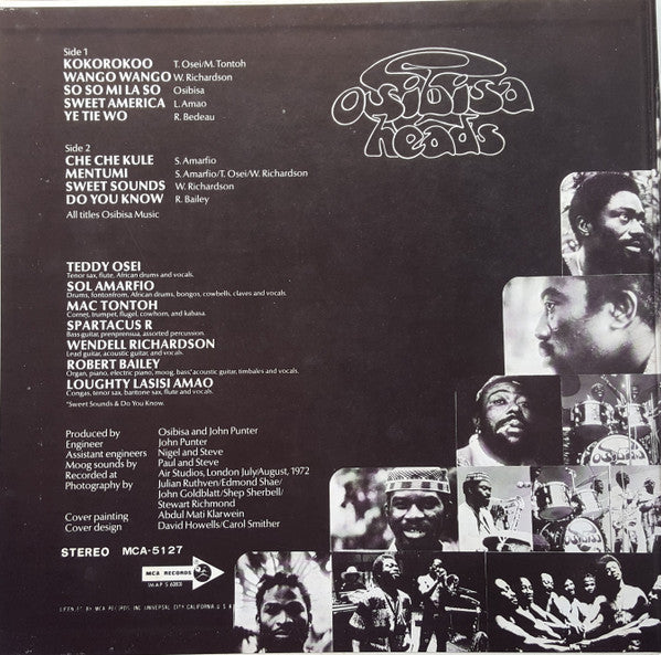 Osibisa - Heads = オシビサIII / ヘッズ (Vinyl, LP, Album, Stereo)