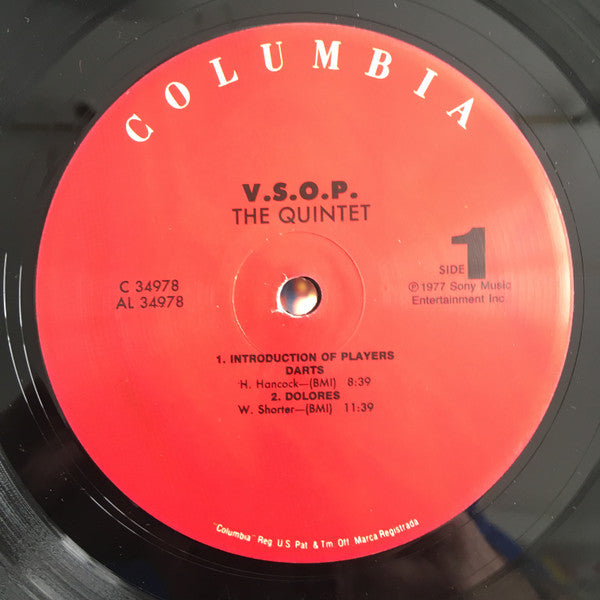 The V.S.O.P. Quintet - The Quintet (2xVinyl, LP, Album, Reissue) Very Good (VG) / Very Good (VG)
