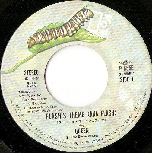 Queen - Flash's Theme (a/k/a Flash) (Vinyl, 7", 45 RPM, Single, Stereo) Very Good Plus (VG+) / Very Good Plus (VG+)