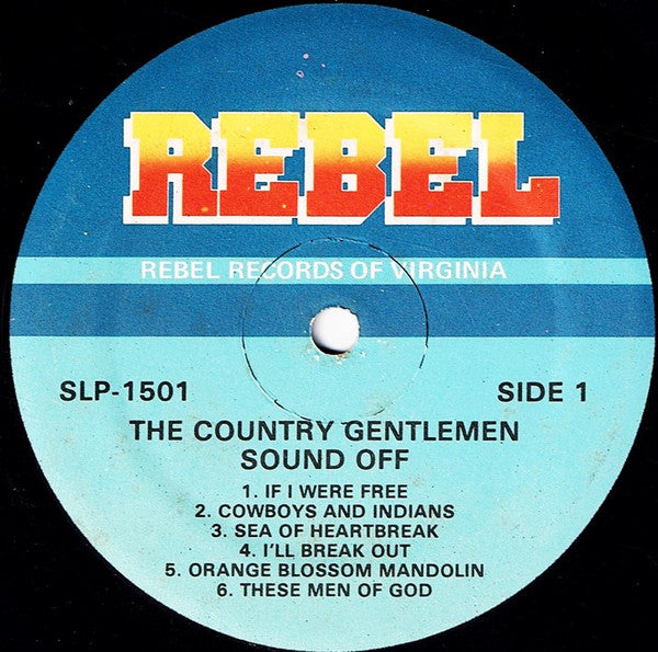 The Country Gentlemen - Sound Off (Vinyl, LP, Album, Reissue) Very Good (VG) / Very Good (VG)
