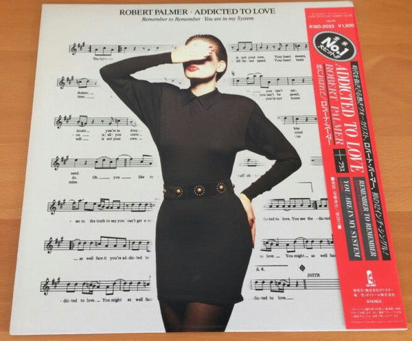 Robert Palmer - Addicted To Love (Vinyl, 12", 45 RPM, Promo) Very Good Plus (VG+) / Very Good Plus (VG+)