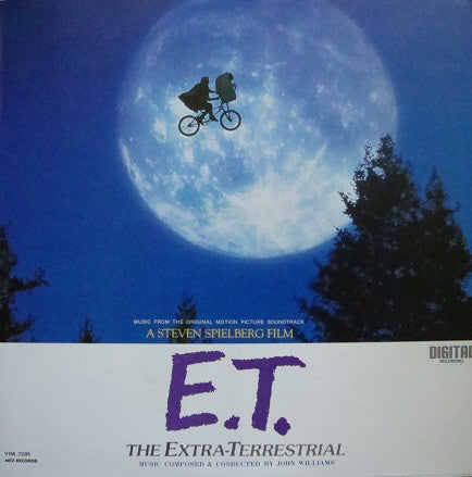 John Williams (4) - ET The Extra-Terrestrial (Music From The Original Motion Picture Soundtrack) (Vinyl, LP, Stereo) Very Good Plus (VG+) / Very Good Plus (VG+)
