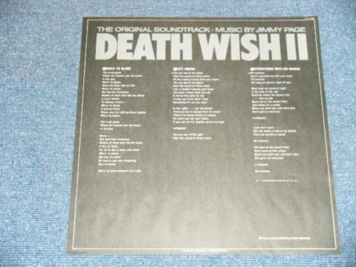 Jimmy Page - Death Wish II (The Original Soundtrack) (Vinyl, LP, Al...