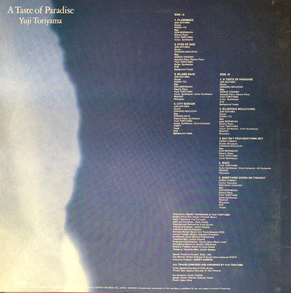 Yuji Toriyama - A Taste Of Paradise (Vinyl, LP, Album)