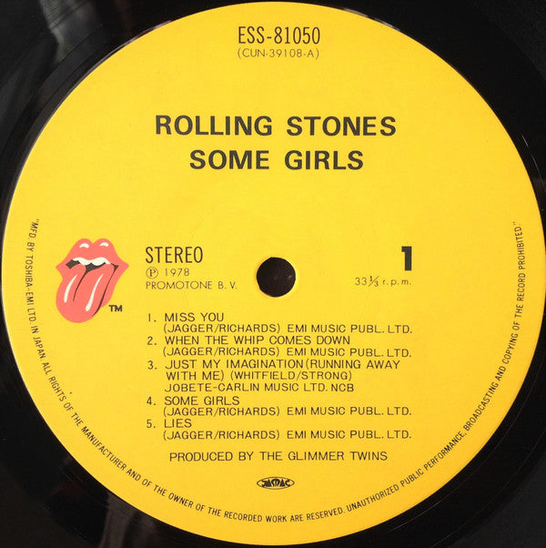 The Rolling Stones - Some Girls (Vinyl, LP, Album)