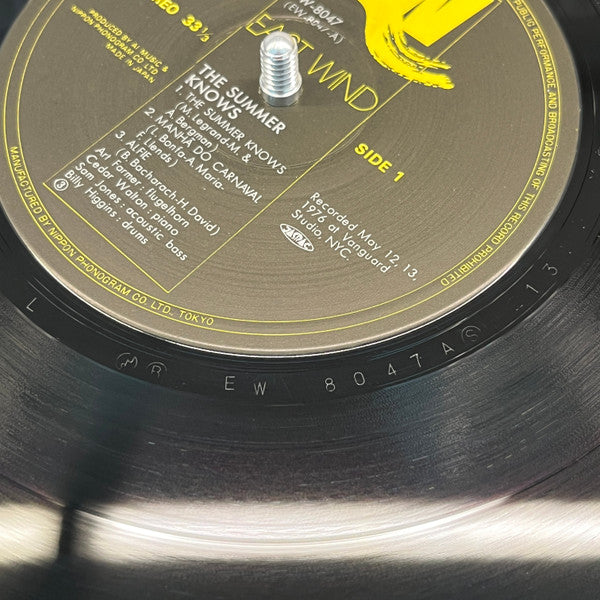 Art Farmer - The Summer Knows (Vinyl, LP, Album, Stereo)