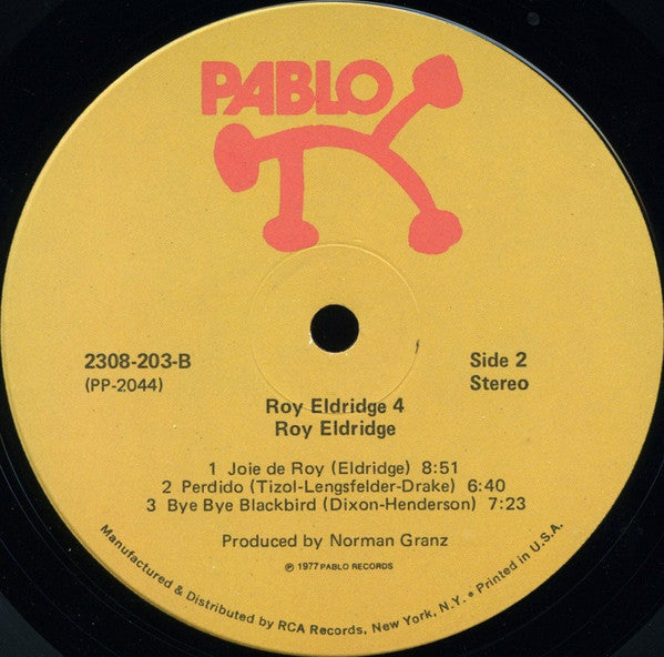Roy Eldridge 4 - Montreux '77 (Vinyl, LP, Album) Very Good Plus (VG+) / Good Plus (G+)