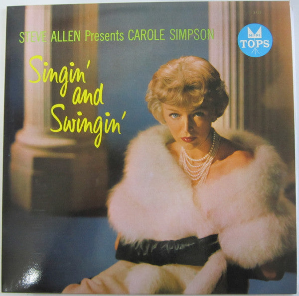 Steve Allen (3) - Singin' And Swingin' (Vinyl, LP, Reissue, Mono) Very Good Plus (VG+) / Very Good (VG)