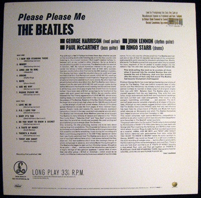 The Beatles - Please Please Me (Vinyl, LP, Album, Limited Edition, Reissue, Mono) Mint (M) / Mint (M)