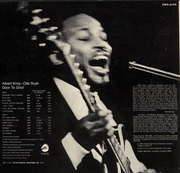 Albert King - Door To Door (Vinyl, LP, Compilation, Reissue, Mono)