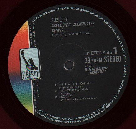 Creedence Clearwater Revival - Suzie Q (Vinyl, LP, Album, Stereo)