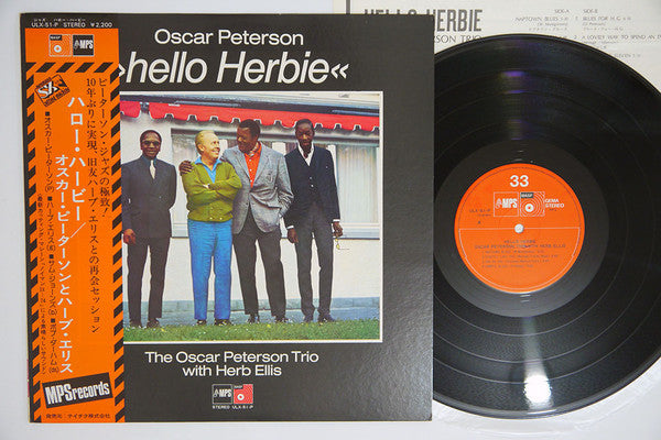 The Oscar Peterson Trio - Hello Herbie (Vinyl, LP, Album, Reissue) Very Good Plus (VG+) / Very Good (VG)