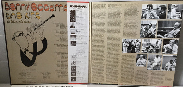 Benny Goodman - The King (Vinyl, LP, Album, Limited Edition, Stereo) Very Good Plus (VG+) / Very Good Plus (VG+)