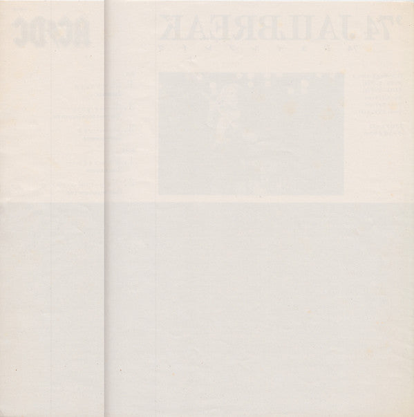 AC/DC - '74 Jailbreak (Vinyl, LP, Album, Compilation, Stereo) Near Mint (NM or M-) / Very Good Plus (VG+)