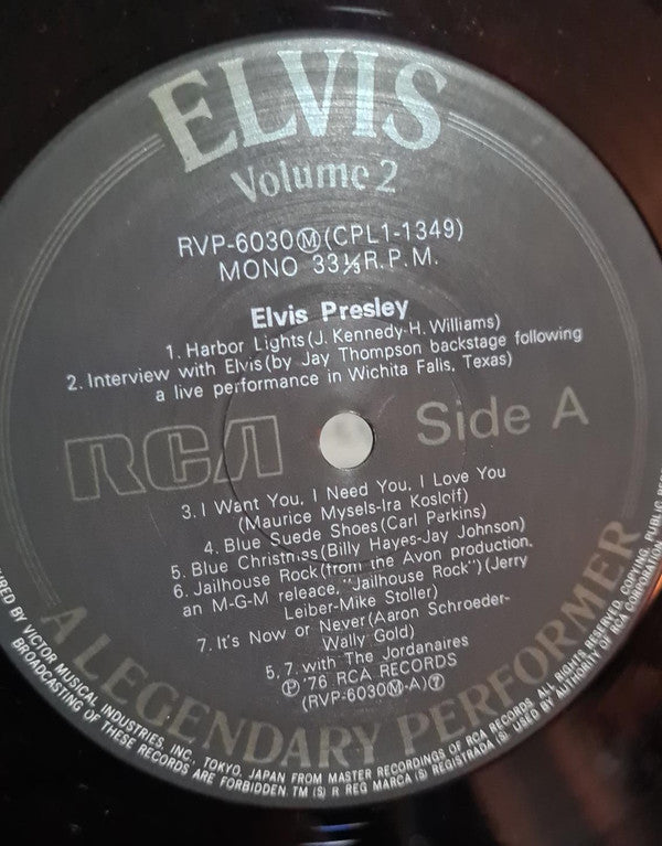Elvis Presley - A Legendary Performer - Volume 2 (Vinyl, LP, Compil...