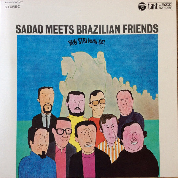 Sadao Watanabe - Sadao Meets Brazilian Friends (Vinyl, LP, Album) Very Good Plus (VG+) / Very Good Plus (VG+)