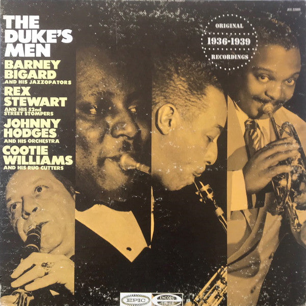 Barney Bigard And His Jazzopaters - The Duke's Men (Vinyl, LP, Compilation) Very Good Plus (VG+) / Very Good Plus (VG+)