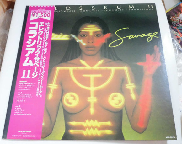 Colosseum II - Electric Savage (Vinyl, LP, Album, Reissue, Stereo) Very Good Plus (VG+) / Very Good Plus (VG+)