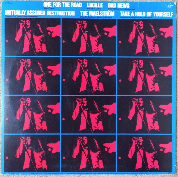 Gillan - One For The Road (Vinyl, 12", 33 ⅓ RPM, Stereo)