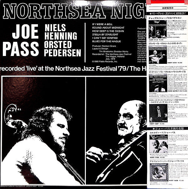 Joe Pass - Northsea Nights (Vinyl, LP, Album) Very Good Plus (VG+) / Very Good (VG)