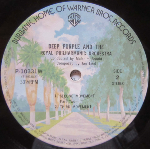 Deep Purple - Concerto For Group And Orchestra (Vinyl, LP, Album, Reissue, Stereo) Very Good Plus (VG+) / Very Good (VG)