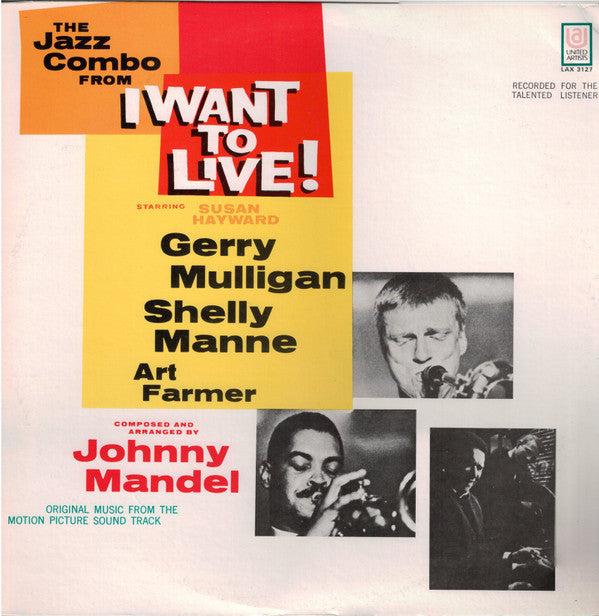 Gerry Mulligan - The Jazz Combo From "I Want To Live!" (Vinyl, LP, Album, Limited Edition, Reissue, Stereo) Very Good (VG) / Very Good (VG)