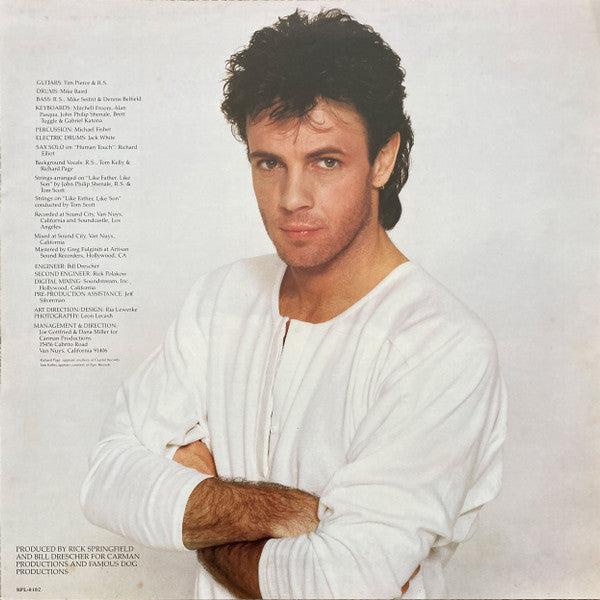 Rick Springfield - Living In Oz (Vinyl, LP, Album)