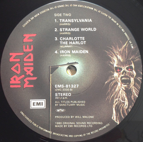 Iron Maiden - Iron Maiden = 鋼鉄の処女 (Vinyl, LP, Album, Stereo)