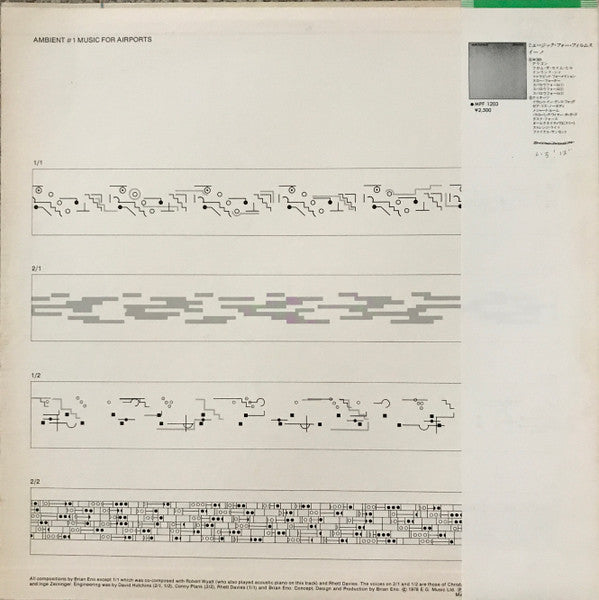 Brian Eno - Ambient 1 (Music For Airports) (Vinyl, LP, Album)