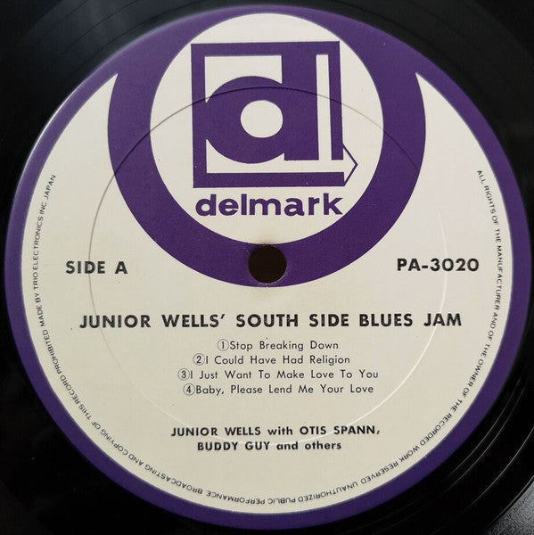 Junior Wells - Southside Blues Jam (Vinyl, LP, Album, Reissue)
