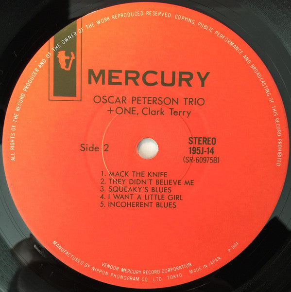 The Oscar Peterson Trio - Oscar Peterson Trio + One (Vinyl, LP, Alb...