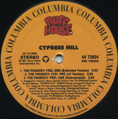 Cypress Hill - The Phuncky Feel One / How I Could Just Kill A Man (12", 33 ⅓ RPM, Single, Unofficial Release, Stereo) - Very Good (VG) / Very Good Plus (VG+)