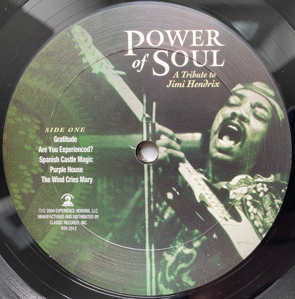 Various - Power Of Soul (A Tribute To Jimi Hendrix) (2xVinyl, LP) Very Good Plus (VG+) / Near Mint (NM or M-)