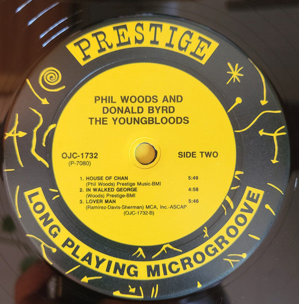 Phil Woods - The Young Bloods (Vinyl, LP, Album, Limited Edition, Reissue, Remastered) Very Good (VG) / Very Good Plus (VG+)