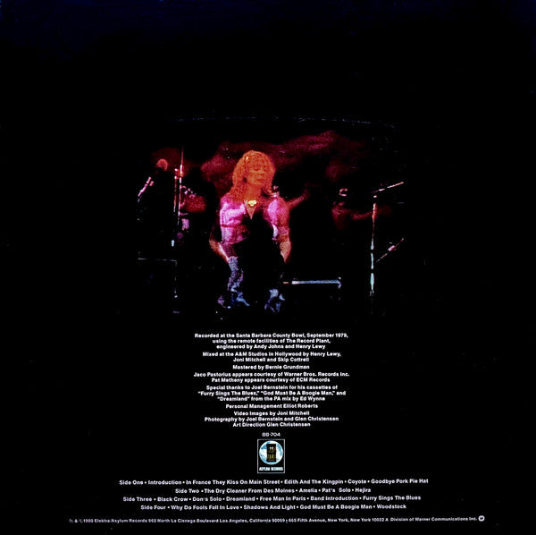Joni Mitchell - Shadows And Light (Vinyl, LP, Album)