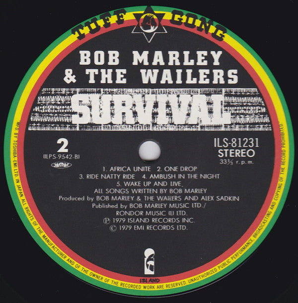 Bob Marley & The Wailers - Survival (Vinyl, LP, Album)